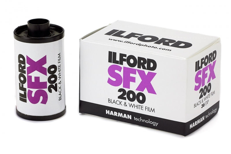 Ilford SFX 200 ISO BW Film 35x36 (Extended-Red Sensitivity)