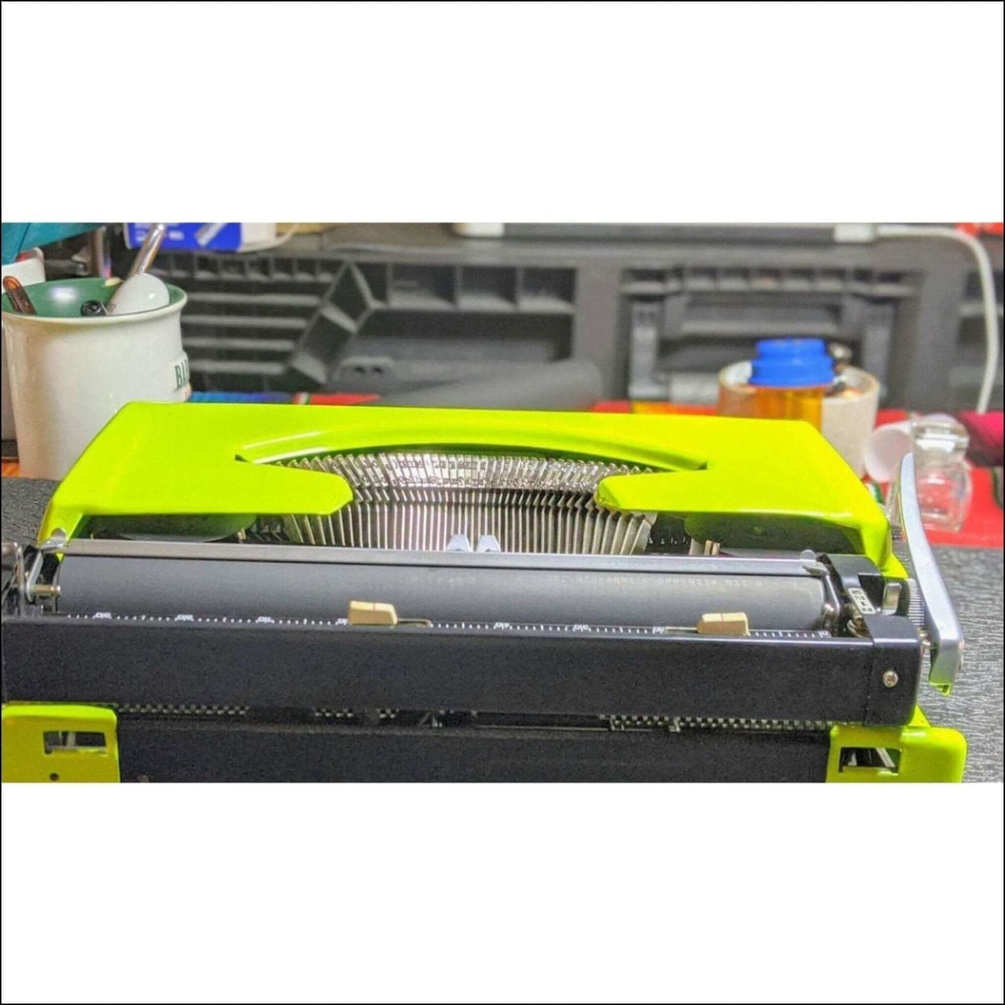 Beautiful Used Chartreuse Sherbet Powder Coated Brother