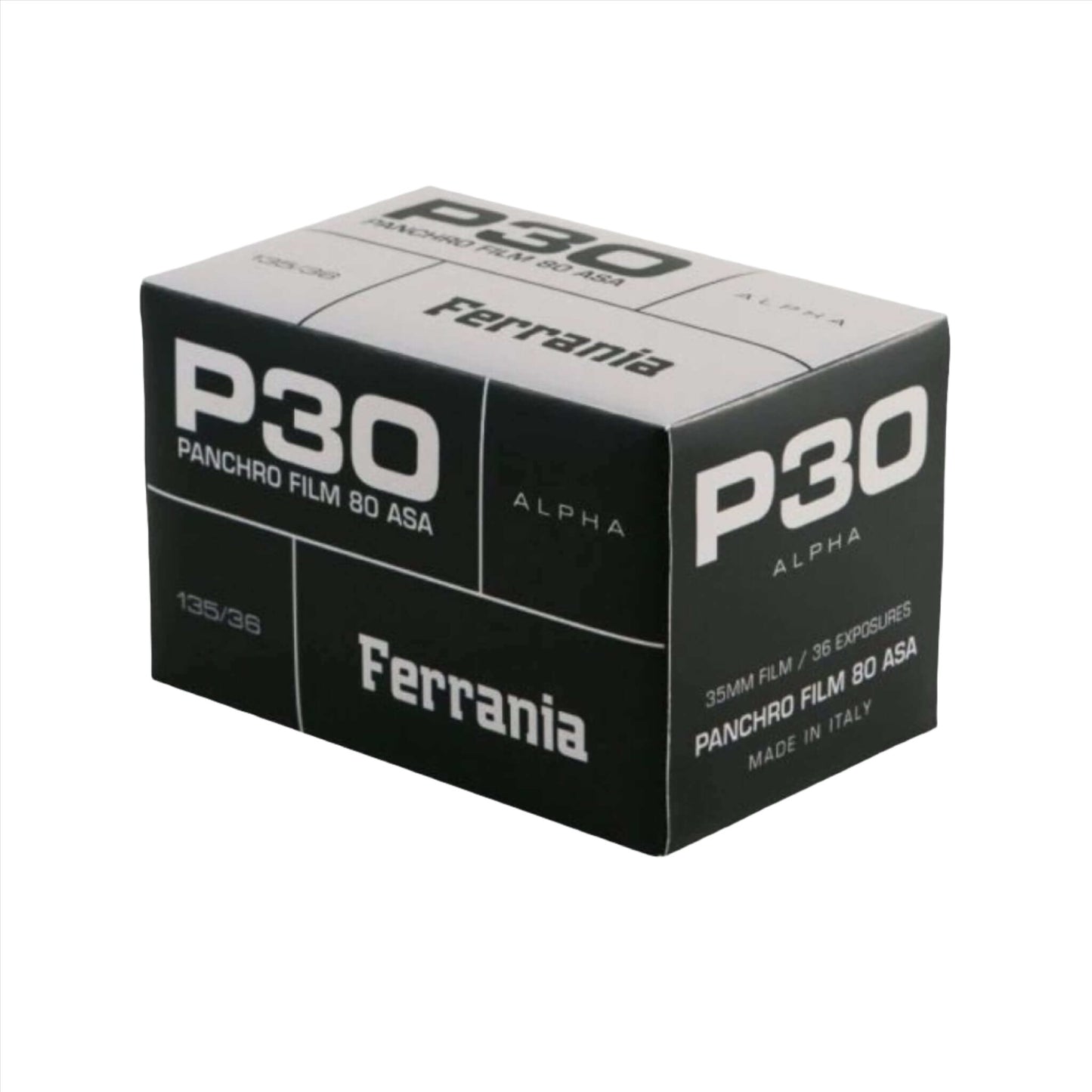 Ferrania P30 80 Iso Black And White 35mm 36 Exp Film