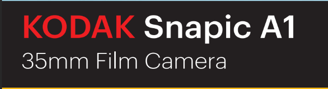 Kodak Snapic A1: A New $100 35mm Film Camera Designed for Simplicity