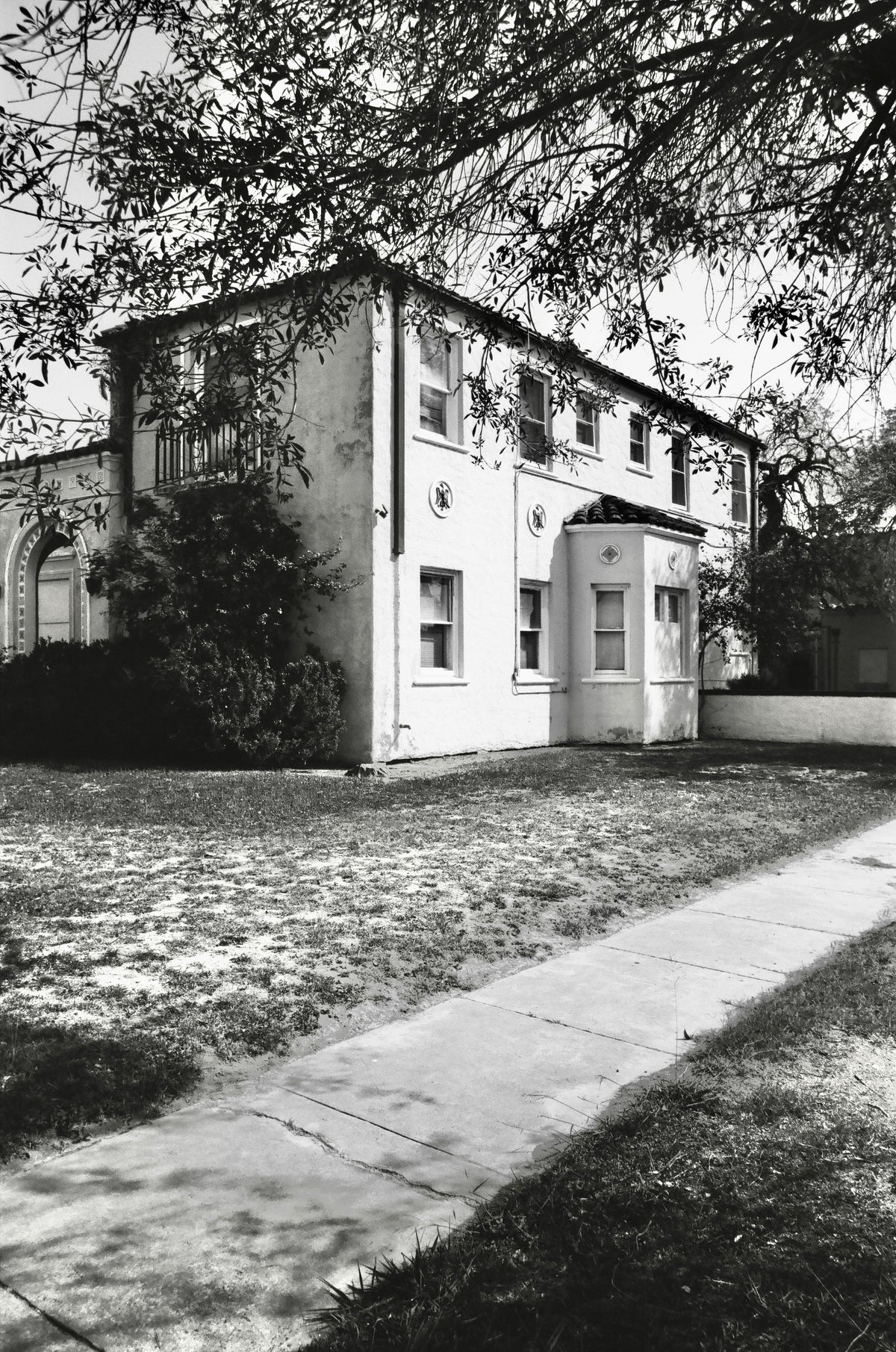 Ferrania P30 film sample — Skinner-Silva Funeral Home, Edinburg, Texas