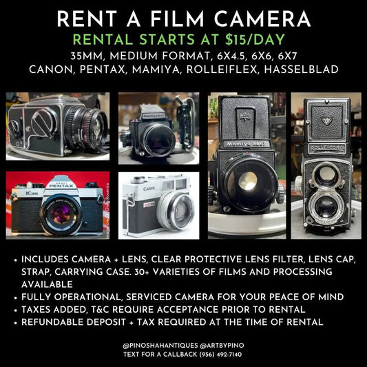 Film Camera Rentals for USA
