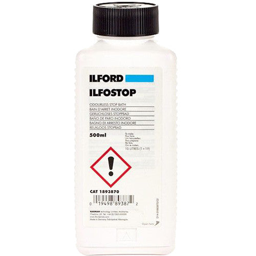 Ilford Ilfostop BW Citric Acid Stop Bath Liquid (500 ml)