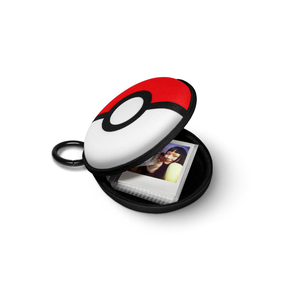 Polaroid Go Poké Ball photo album open to show a Polaroid Go photo (photos not included)