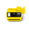 Polaroid Go Generation 3 instant camera in yellow Pikachu design with Pikachu ears and Pokémon logo