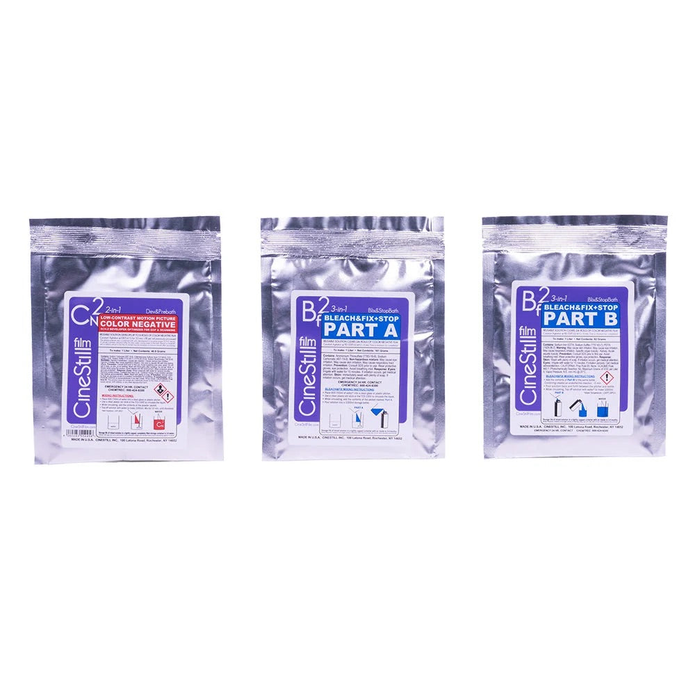 CineStill Cs2 “Cine Simplified” ECN-2 | 2-Bath Kit – 1 Liter