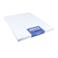 White canvas board with a blue label that reads ’arista premier.’