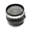 Carl Zeiss ZM Biogon 28mm f/2.8 T* lens on white background