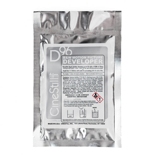 Cinestill D96 BW Motion Picture Developer Powder - 1 Liter