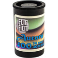 Flic Film Aurora 400 Color Negative 35mm film roll with vibrant design for capturing natural colors.
