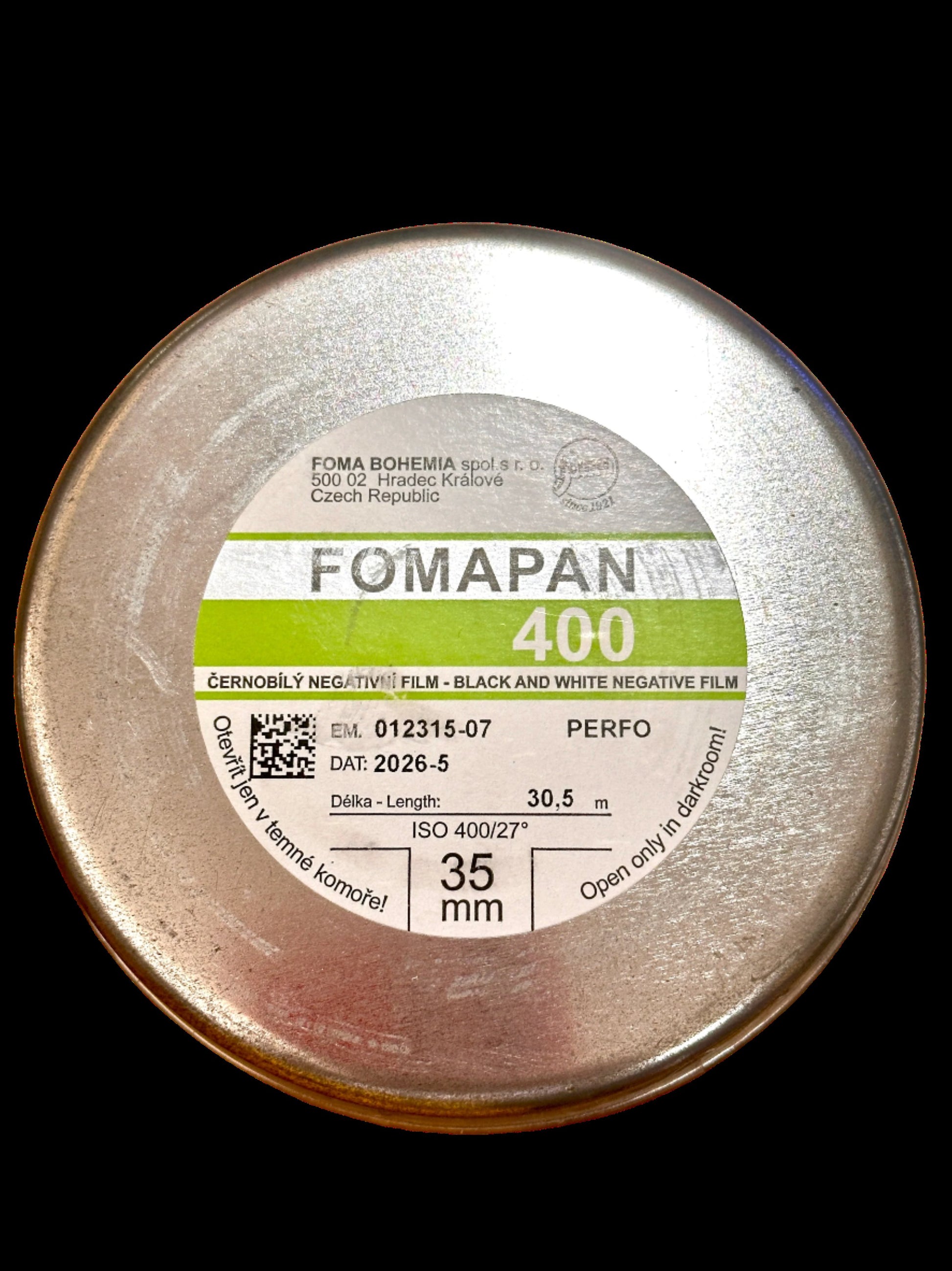 fomapan 400 35mm bulk film mexico