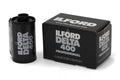 Ilford Delta 400 Professional Collector's Edition 35mm 36 exp film canister and box