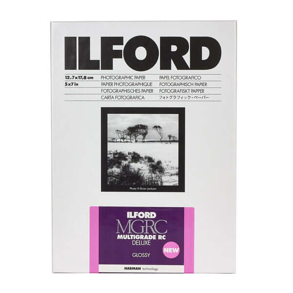 Ilford MGRC Multigrade Deluxe Glossy - 5x7/25 Sheets