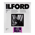 Ilford mgrc deluxe glossy photographic paper, 8x10in, in a white packaging with black text and purple branding.