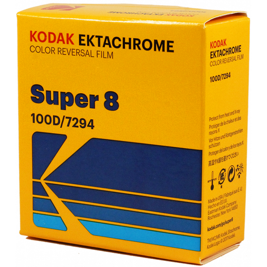 kodak ektachrome color reversal super 8mm movie film 100d 7294 for sale