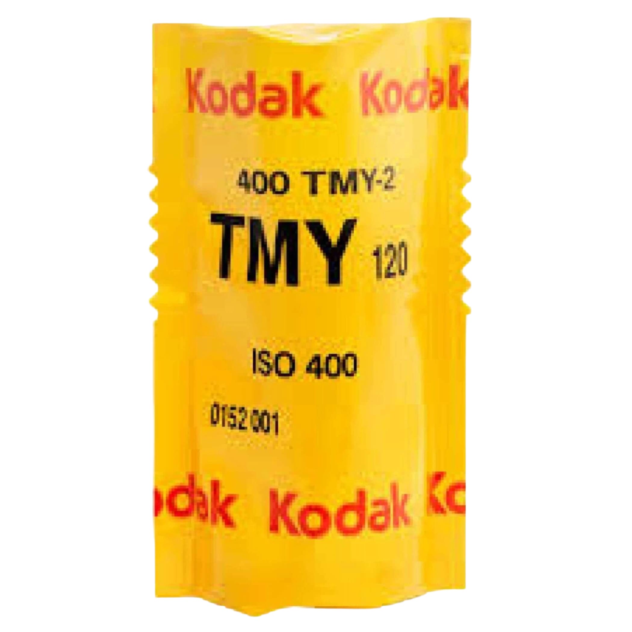 Kodak tmy-2 120 film roll in bright yellow packaging with black and red text.