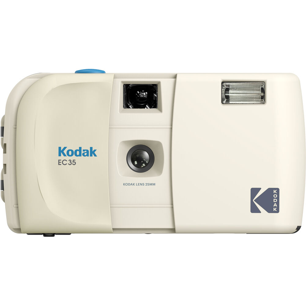 Kodak EC35 35mm film camera Vanilla White