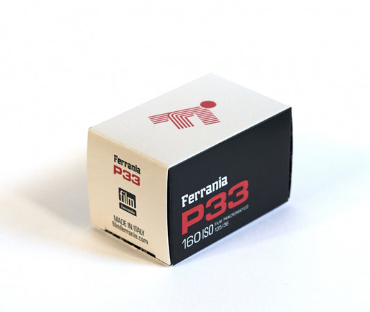 Ferrania P33 160 Iso Black And White 35mm 36 Exp Film
