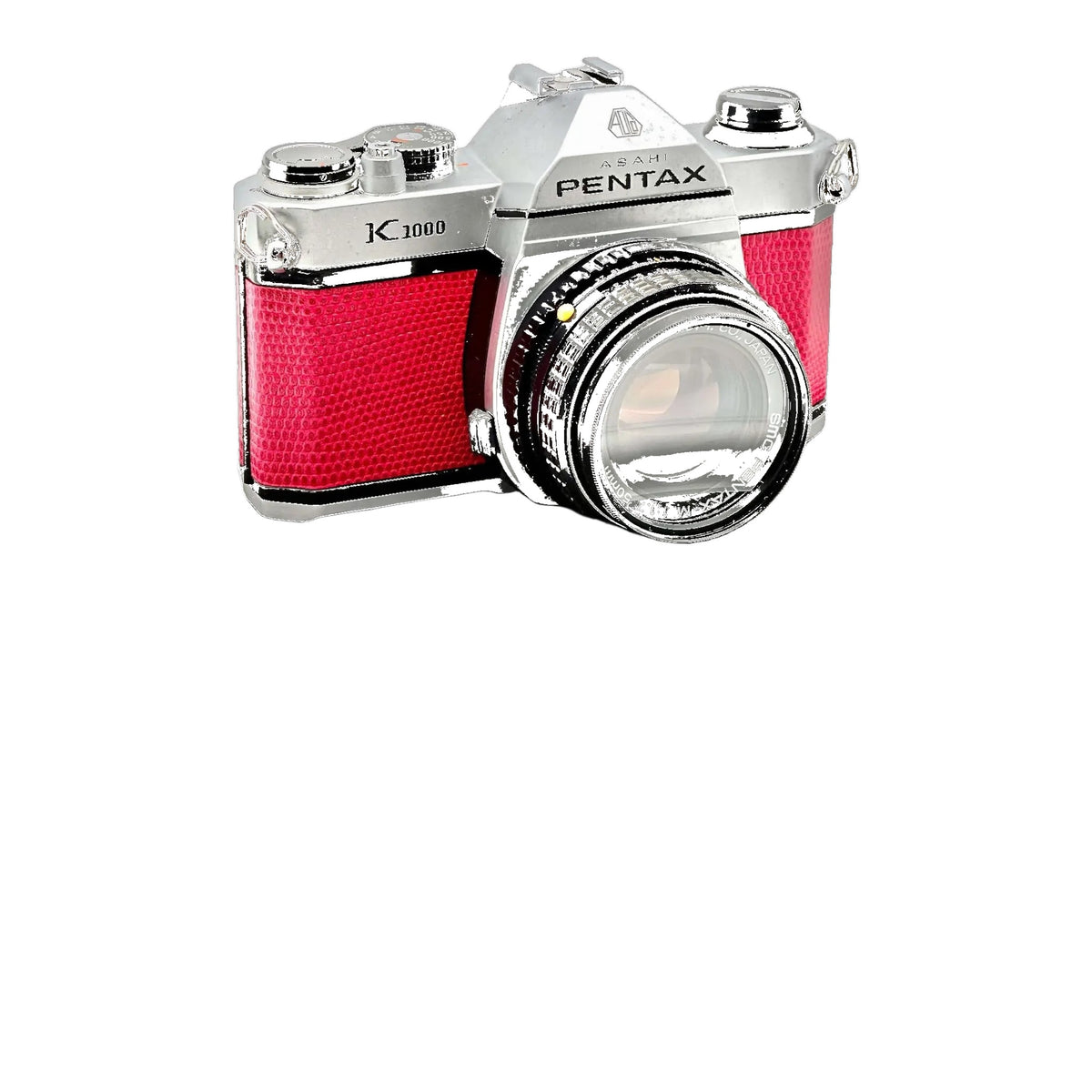 Japanese Asahi Pentax K1000 Red Used 35mm Film Camera