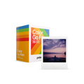 Polaroid Go color instant film double pack with 16 photos, showcasing an instant photo and vibrant packaging.