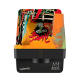 Polaroid Now Gen 2 i-Type Instant Film Camera in Basquiat Edition featuring vibrant, abstract artwork.
