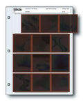 Print File 120-4B archival negative preservers with 4 strips for 3 negatives, ideal for secure storage and preservation.