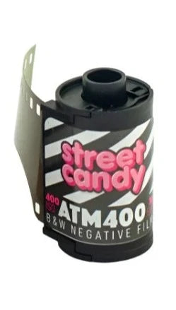 Película Street Candy ATM 400 BW 35x36