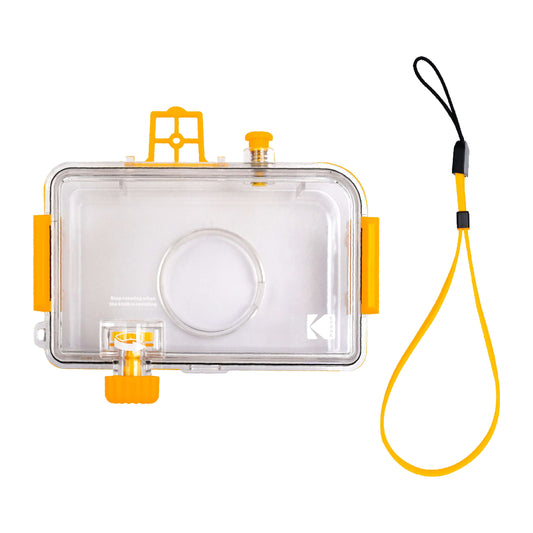 Kodak Reto Ektar H35N underwater case with wrist strap for half frame film camera, waterproof up to 16 feet, camera excluded