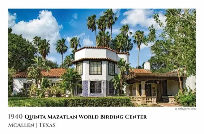 Quinta Mazatlan Spanish Revival house at World Birding Center