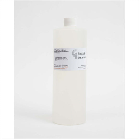 Bostick & Sullivan Rapid Fixer 1000 ml bottle, perfect for wet plate collodion and black & white film development.