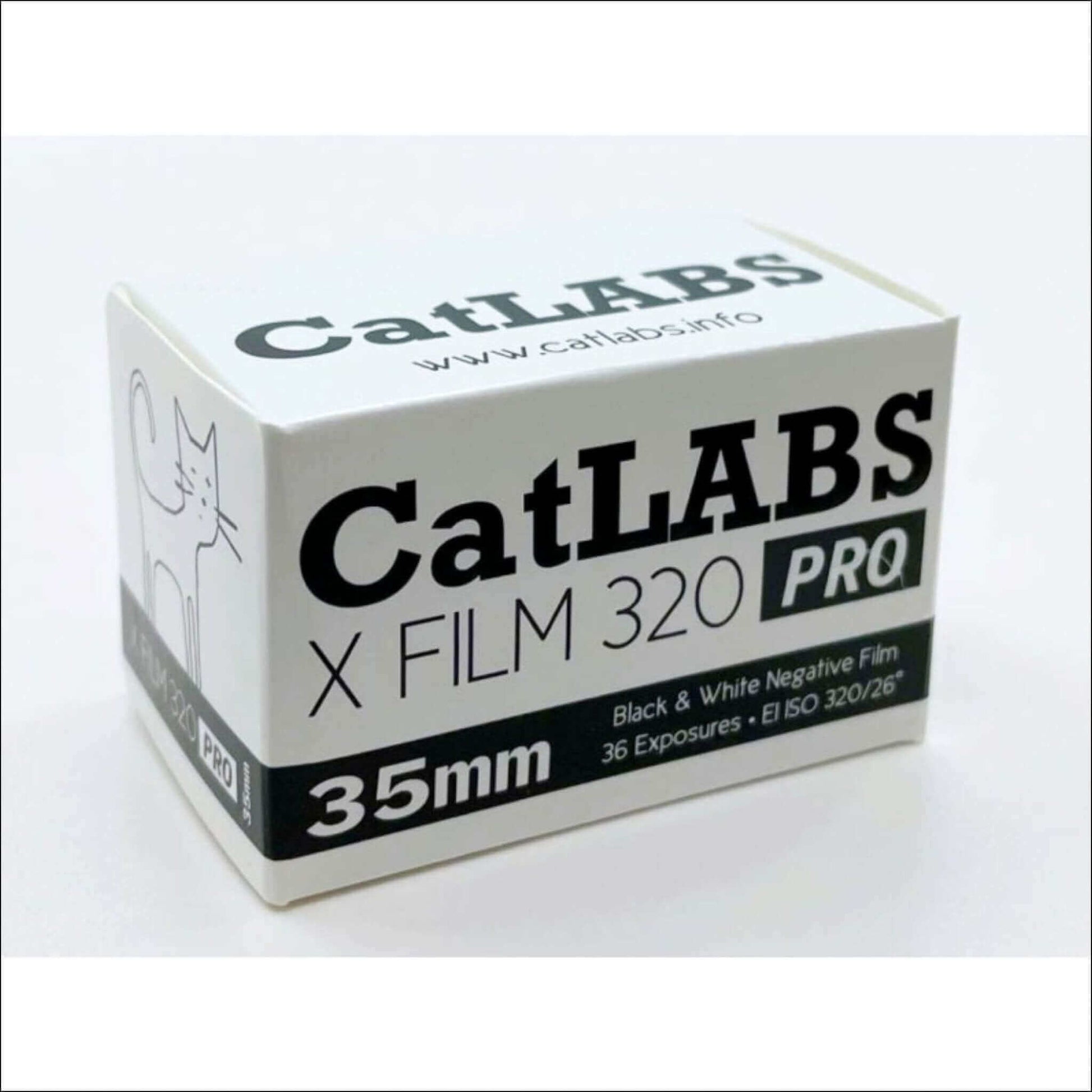 Catlabs x Film 320 Pro Bw 35mm Film 36 Exposures