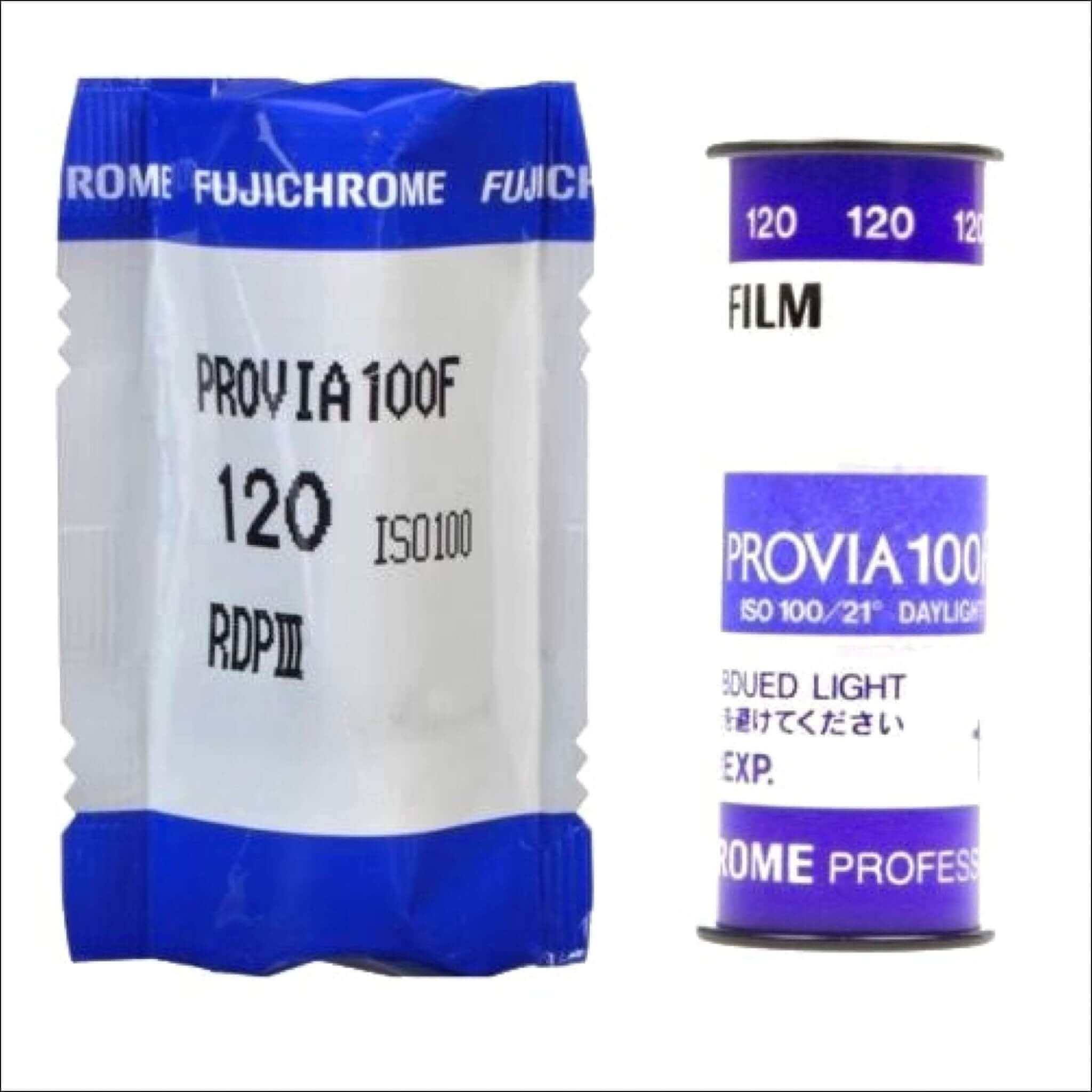 Fujifilm Fujichrome Provia Rdp Iii 100f Color E6 Slide 120 Single Exp  06-2025