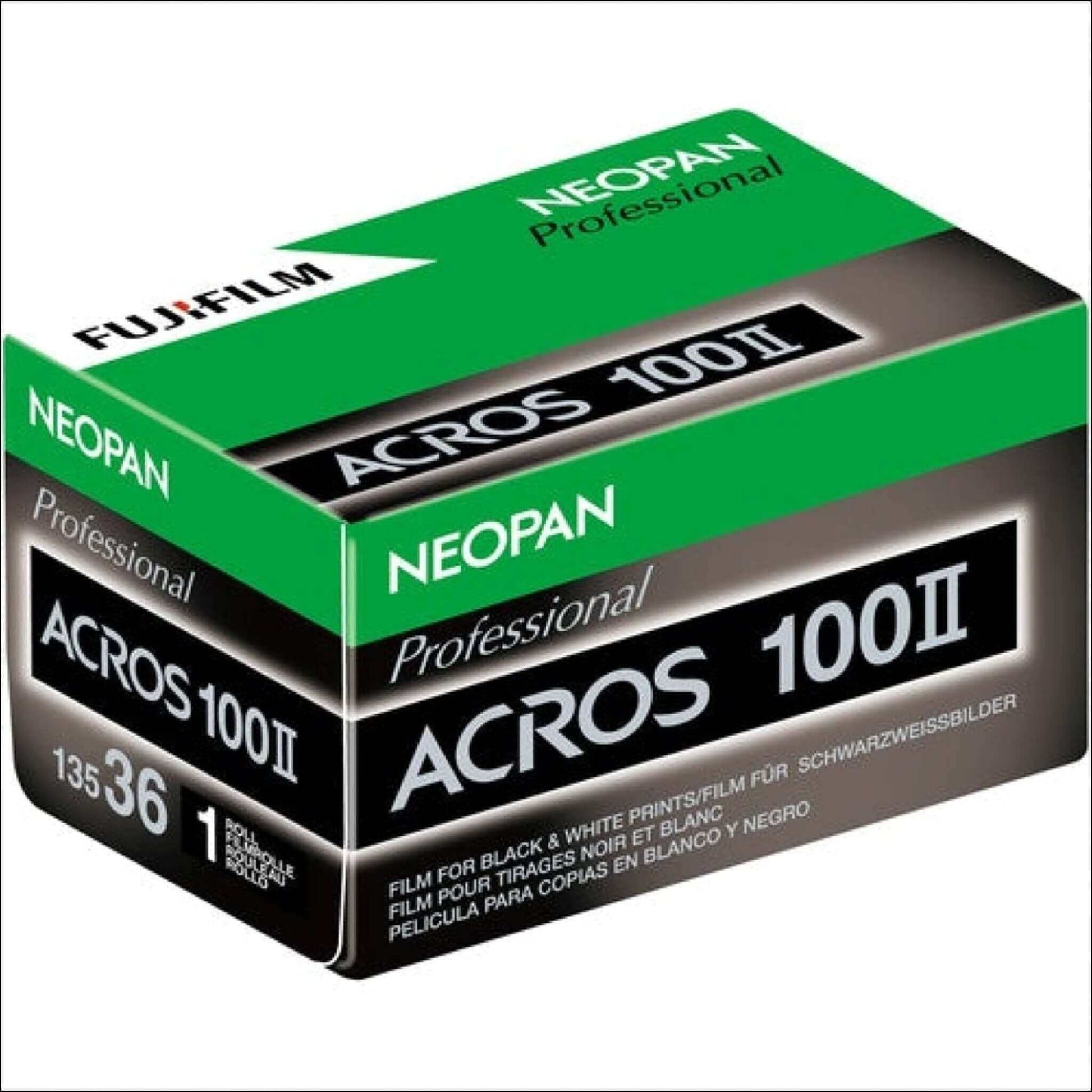 Fujifilm Neopan 100 Acros Ii Black And White 35mm 36 Exp