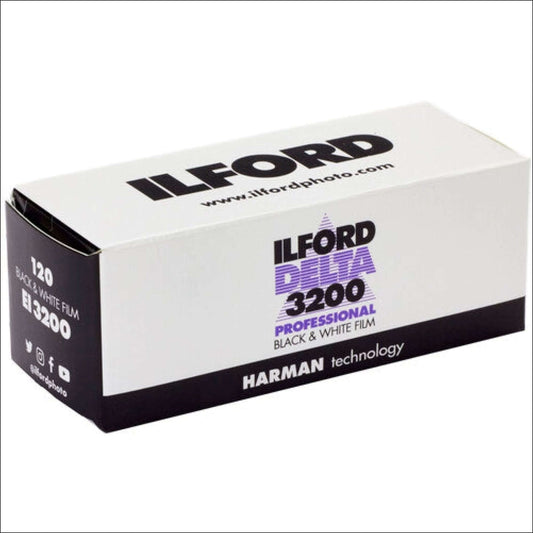 Ilford Delta 3200 Pro Black And White Negative 120 Film