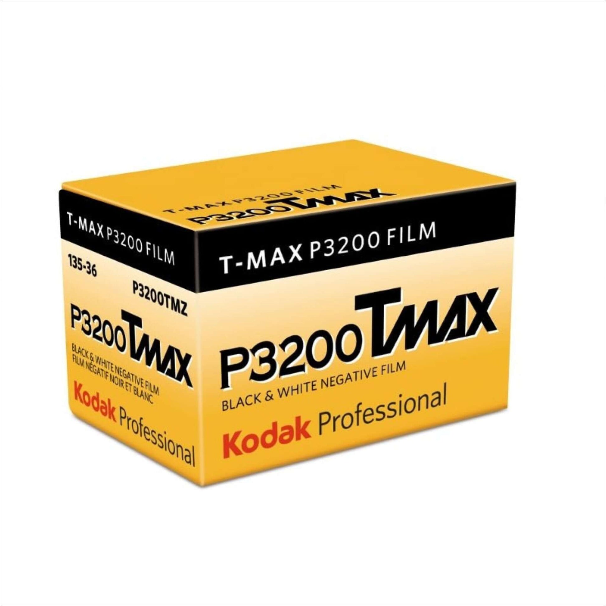 Kodak Tmax 3200 Iso Black & White 35mm 36 Exp Film