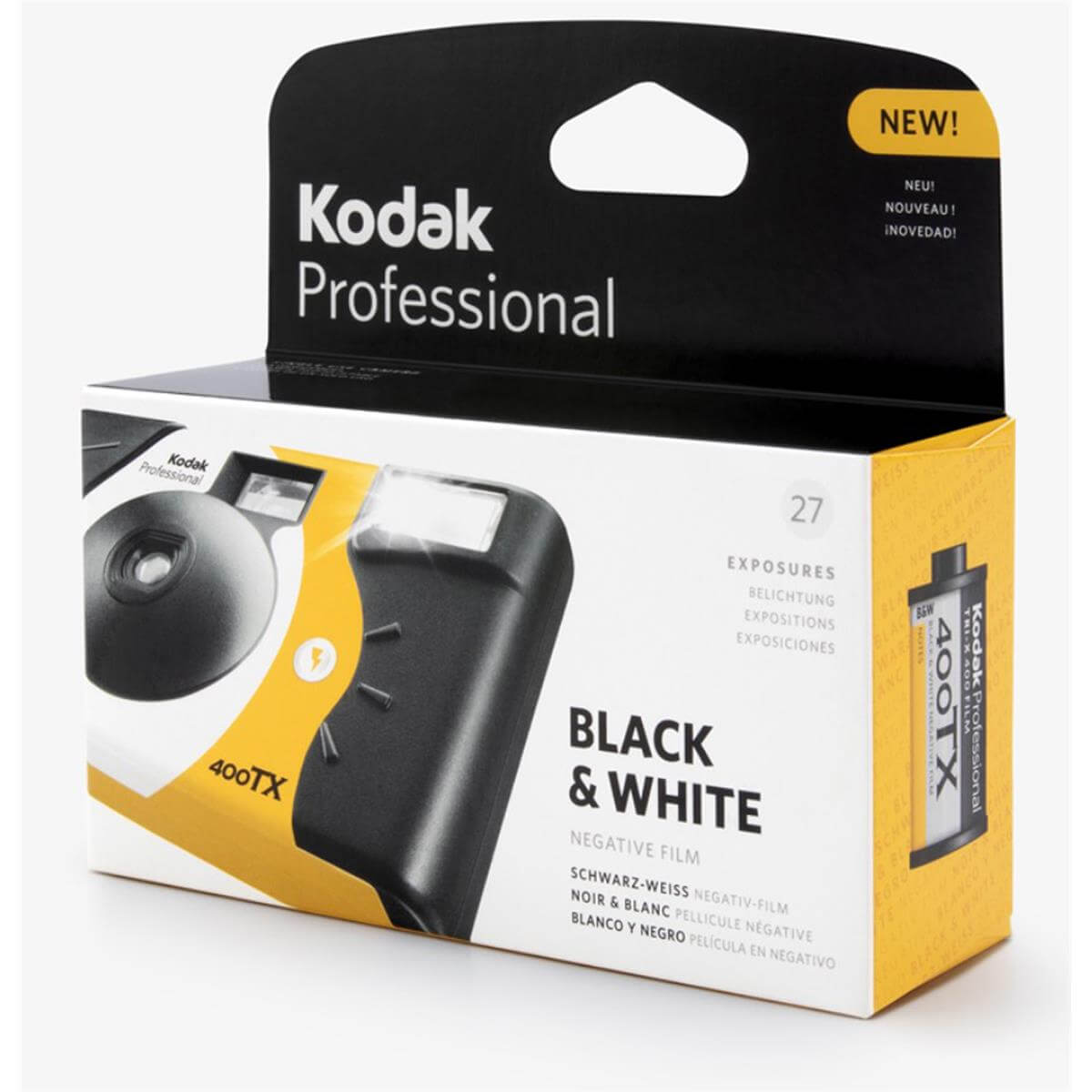 Kodak Tri-x 400 Iso Black & White Disposable Film Camera 27 Exposures