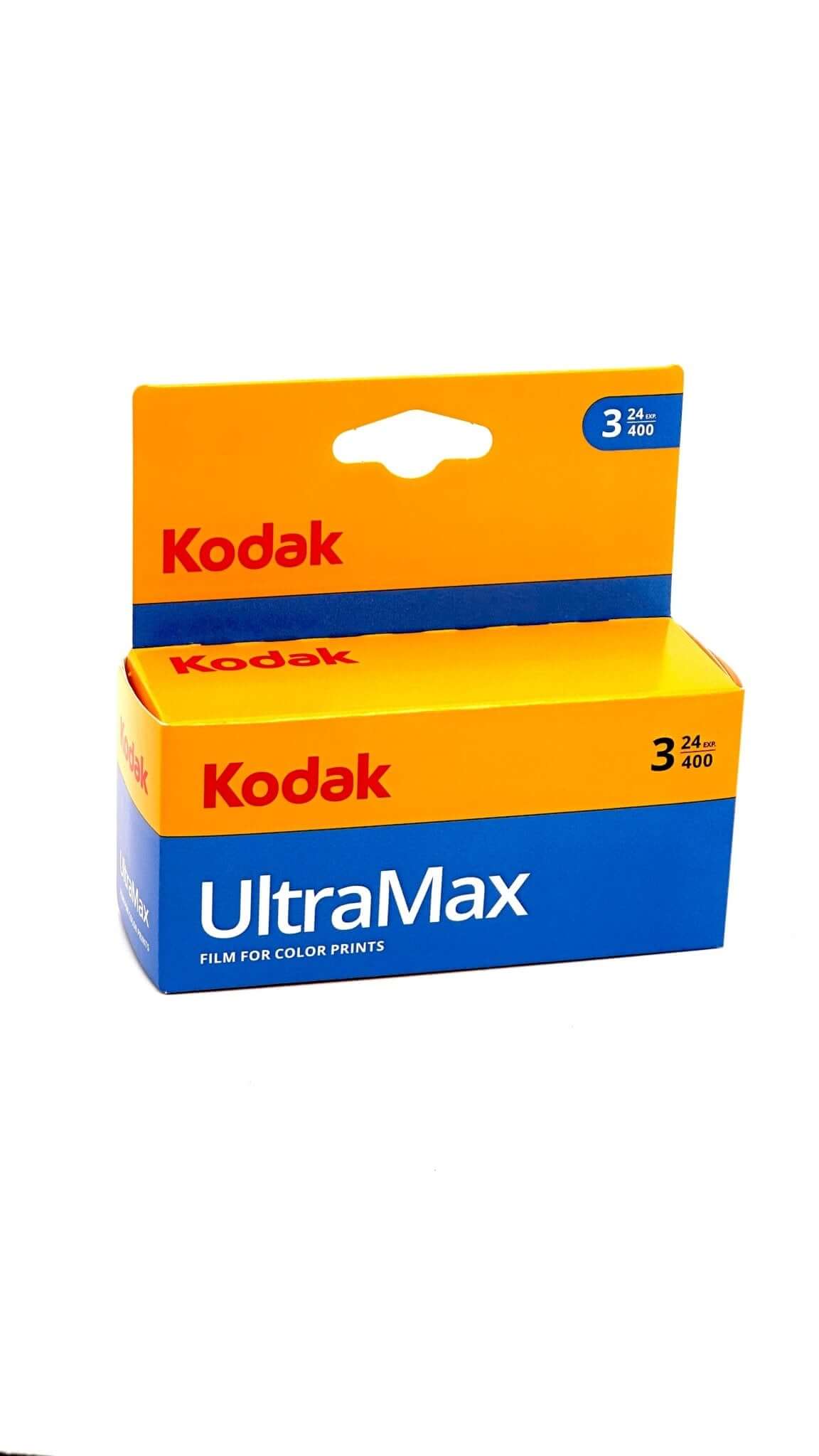 Kodak UltraMax 400 ISO 35mm 24 Exposures Film 3-Pack (72 Exposures)