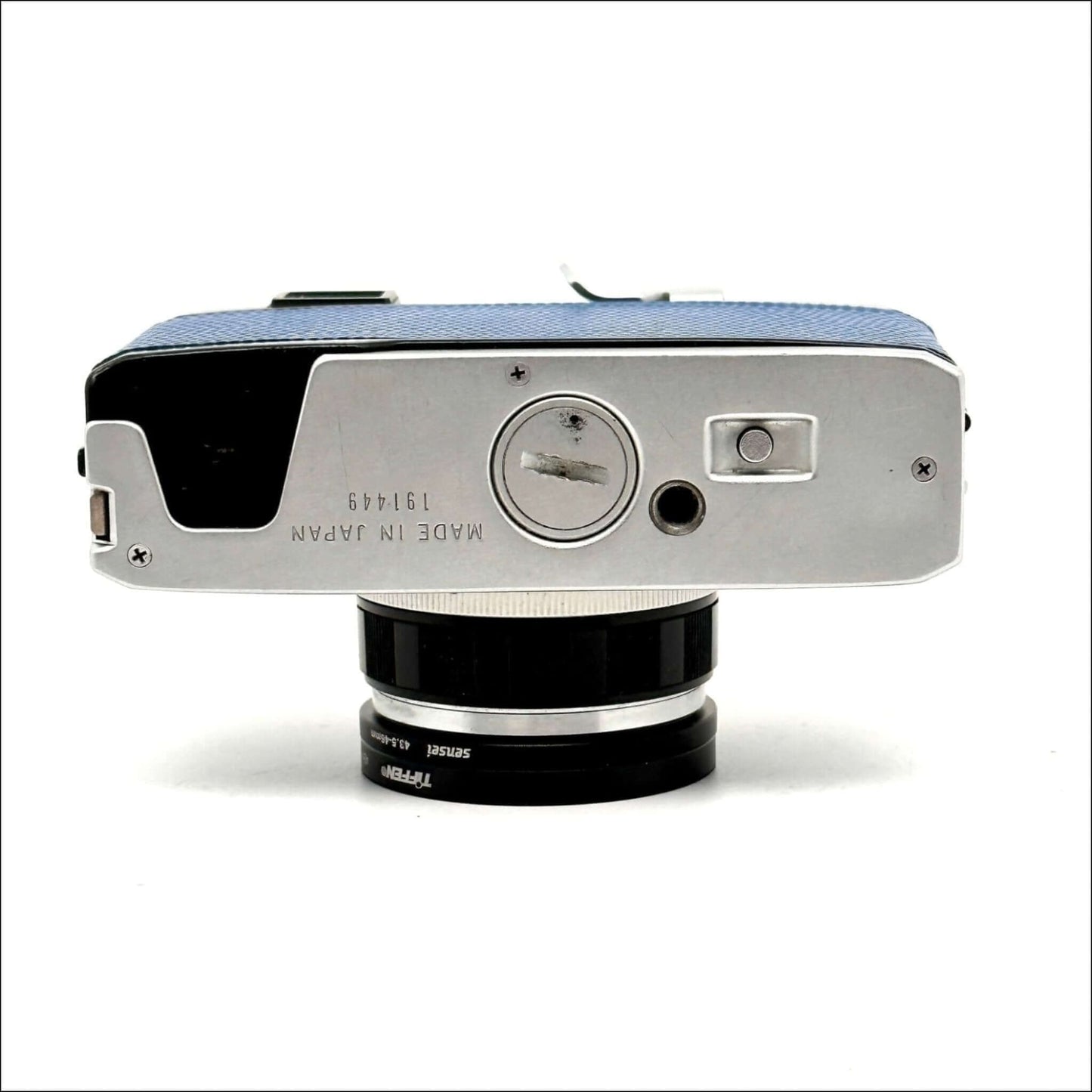 Olympus 35 Rc 35mm Used Blue Rangefinder Film Camera