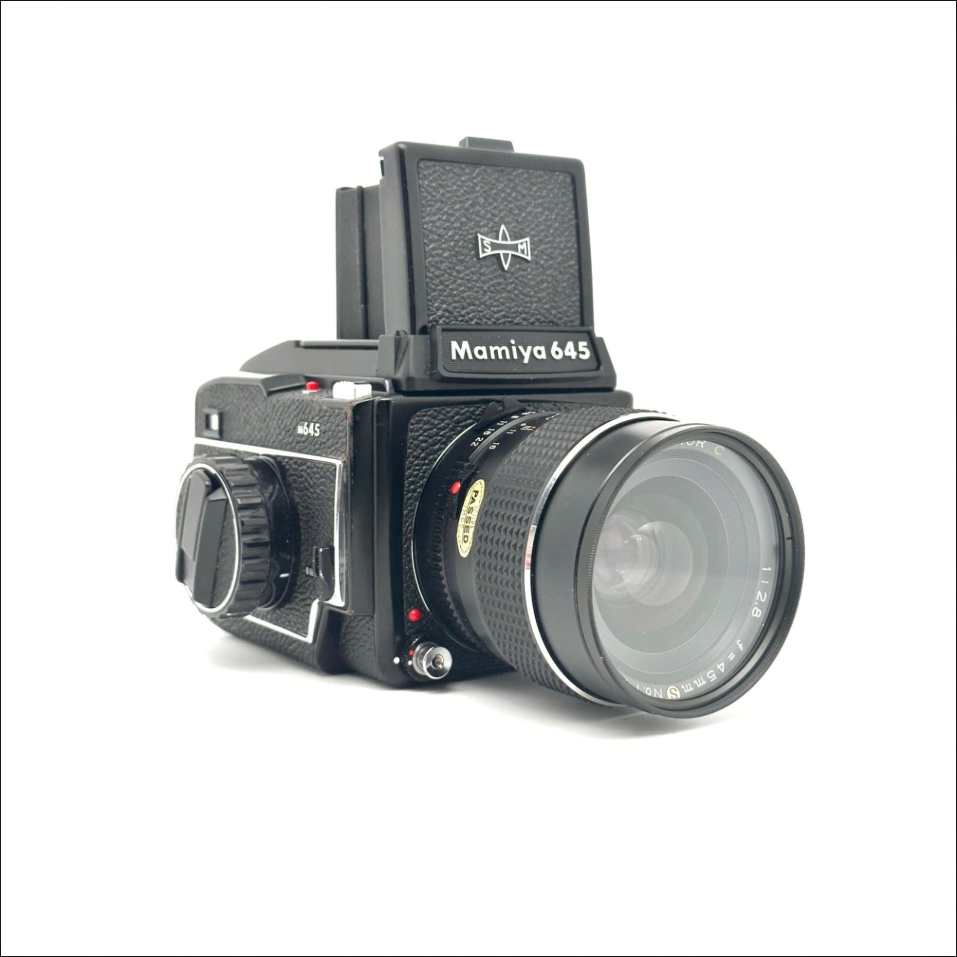 Vintage Used Mamiya M645 120 Medium Format Film Camera 45mm