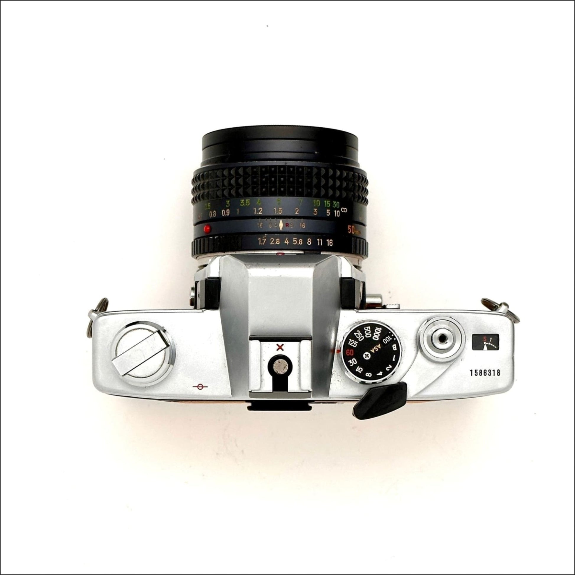 Vintage Used Minolta Srt-201 50mm F1.7 35mm Film Camera